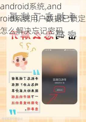 android系统,android系统用户数据已锁定怎么解决忘记密码