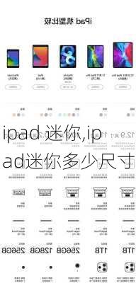 ipad 迷你,ipad迷你多少尺寸