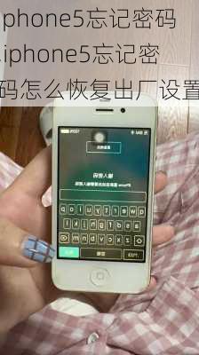 iphone5忘记密码,iphone5忘记密码怎么恢复出厂设置