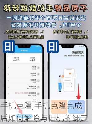 手机克隆,手机克隆完成后如何解除与旧机的绑定
