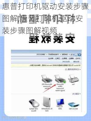 惠普打印机驱动安装步骤图解,惠普打印机驱动安装步骤图解视频